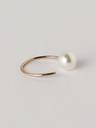 14K GOLDFILLED PEARL EARCUFF & EARRING