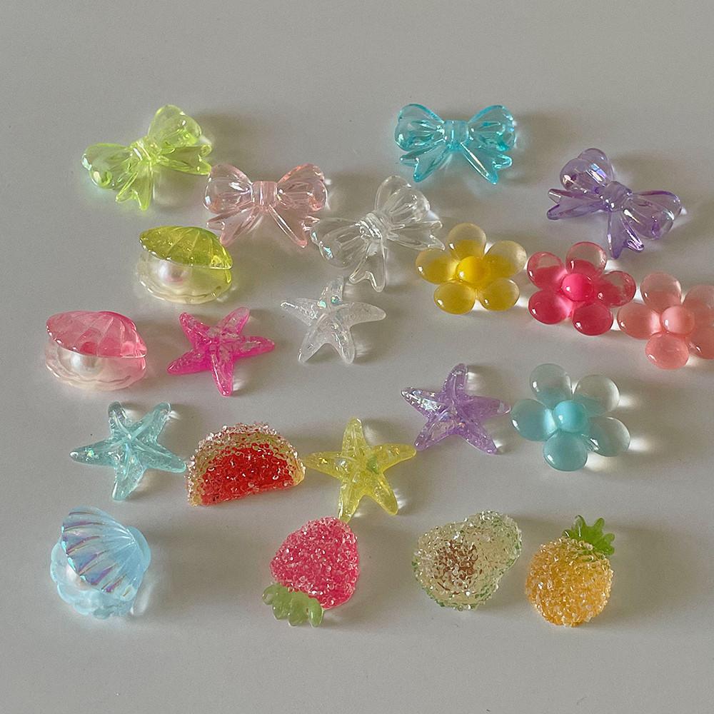 리본지비츠 보석 꽃 조개 지비츠 호환 단품 21종