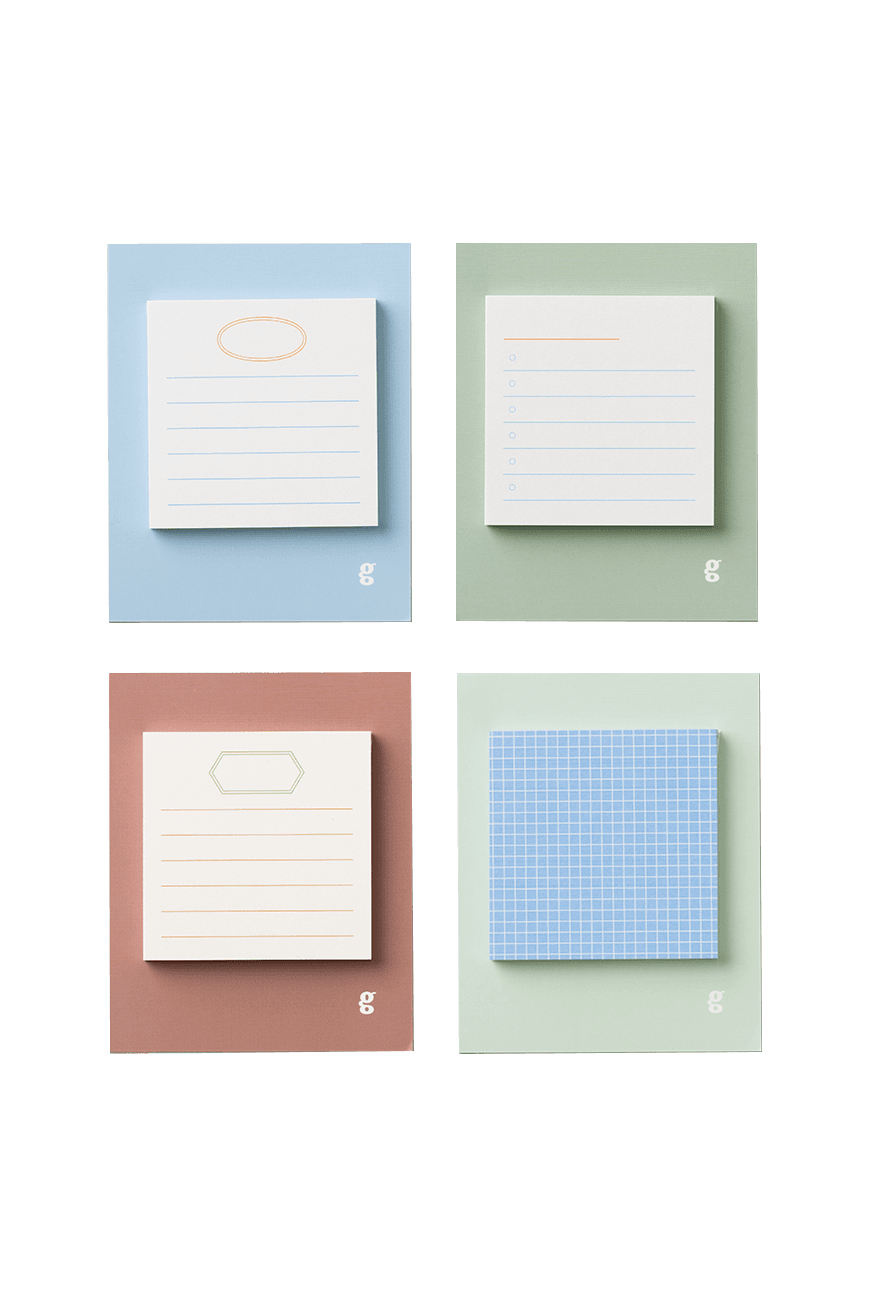 Square Sticky Pad Lake