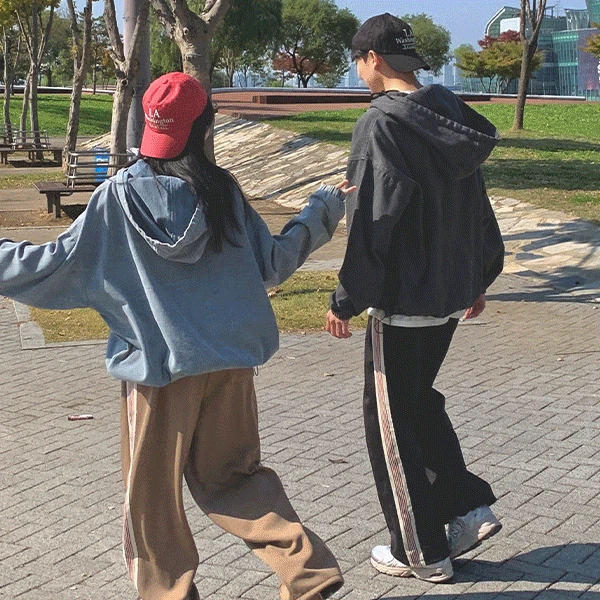 [남녀공용] 캐트릿 데님 아노락 후드