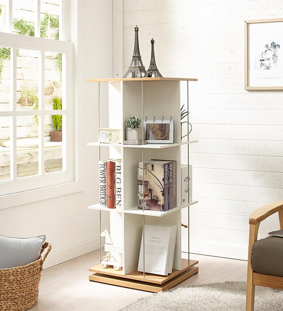 아이비 아임턴 회전책장, 130권이상 수납 가능