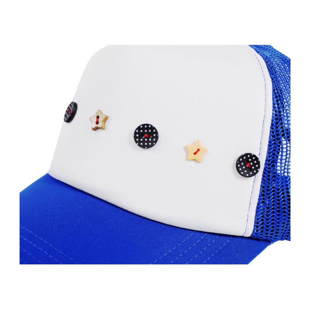 AFTER BUTTON CAP (BLUE)