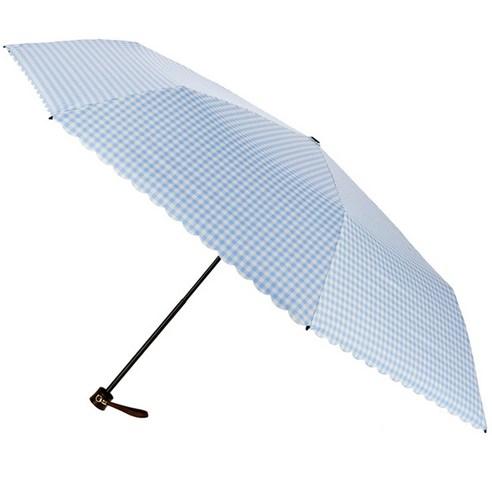 보그 50 체크 파스텔 암막코팅 3단 슬림 우양산 MUVGU60004 - 양산 | 쿠팡