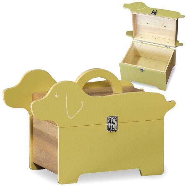 送料無料 可愛らしい 木製 救急箱　ドッグ （ 薬箱 救急ボックス 小物入れ 犬 サプリメントボックス ） T5525　新生活