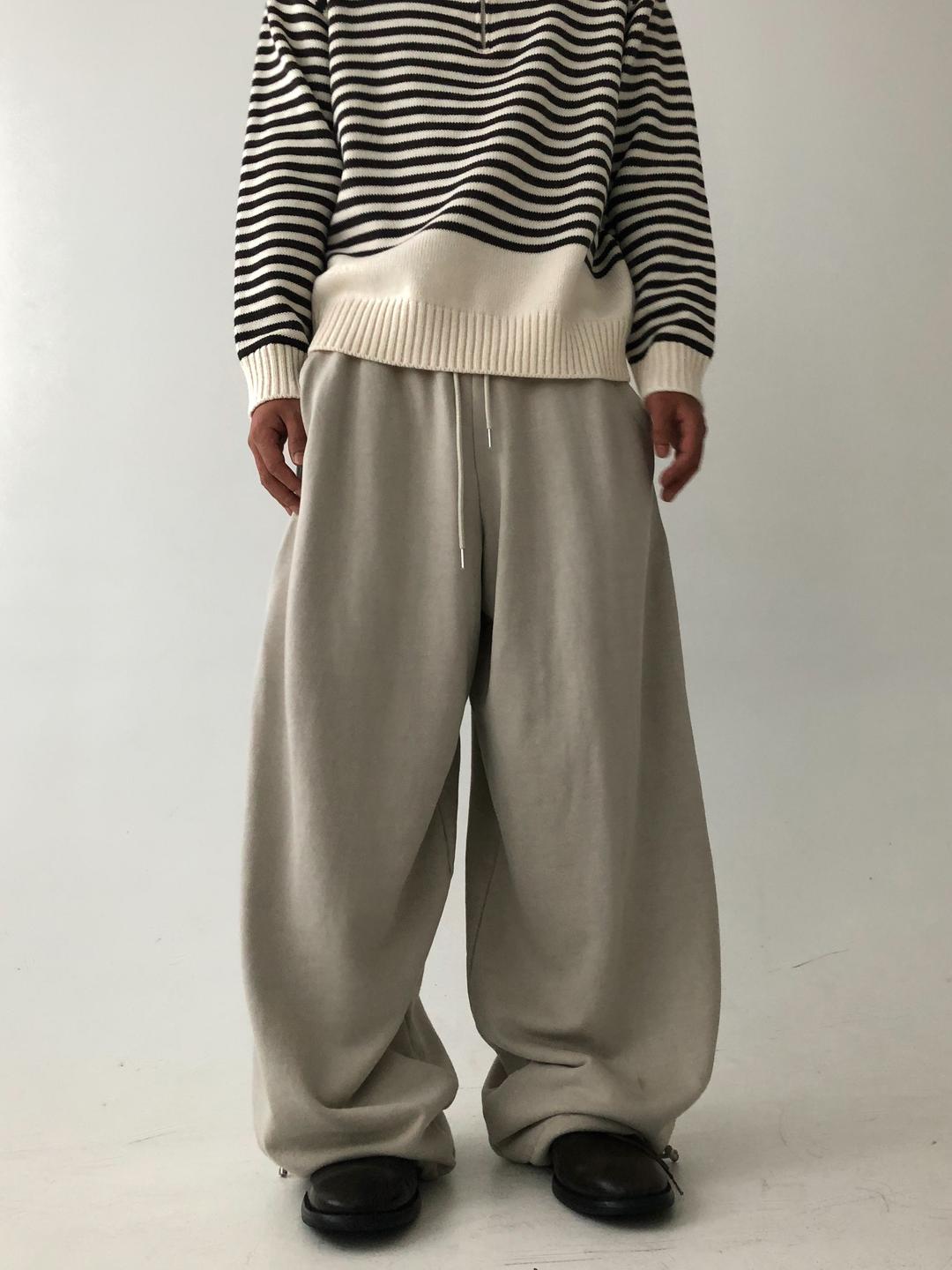 maxi long pigment sweat pants