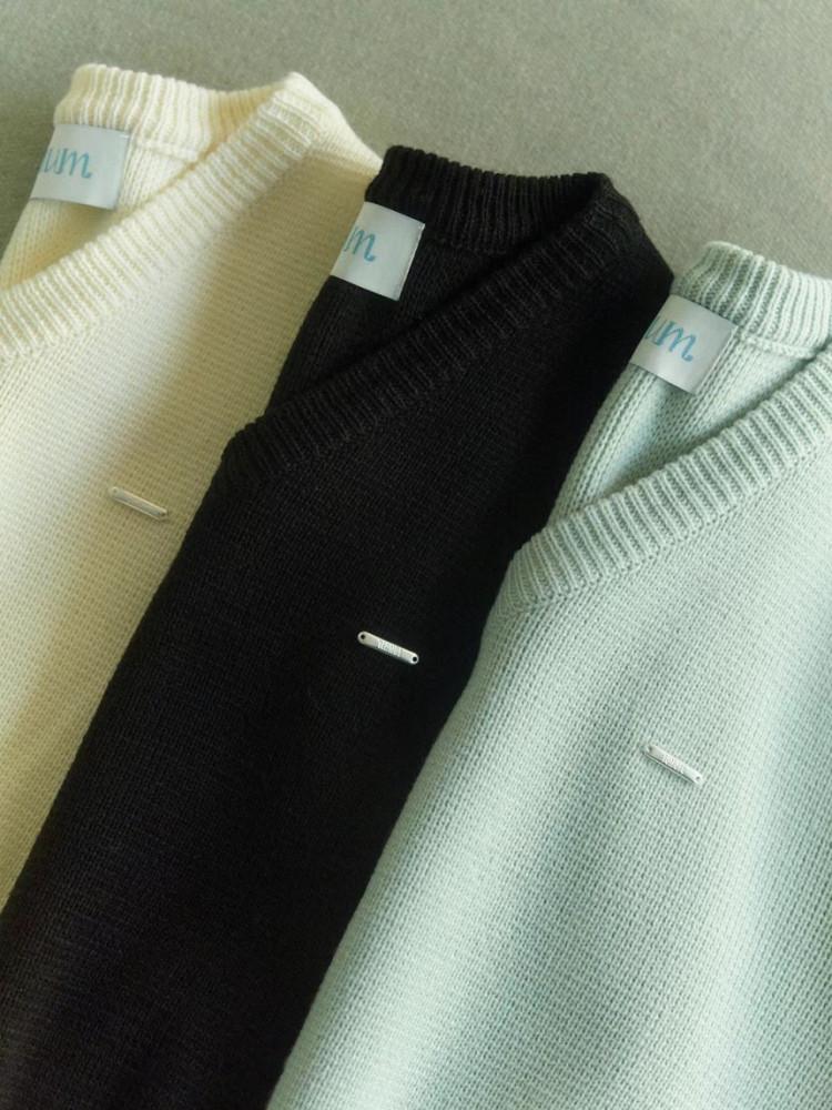 언유즈얼마켓 니트 베스트