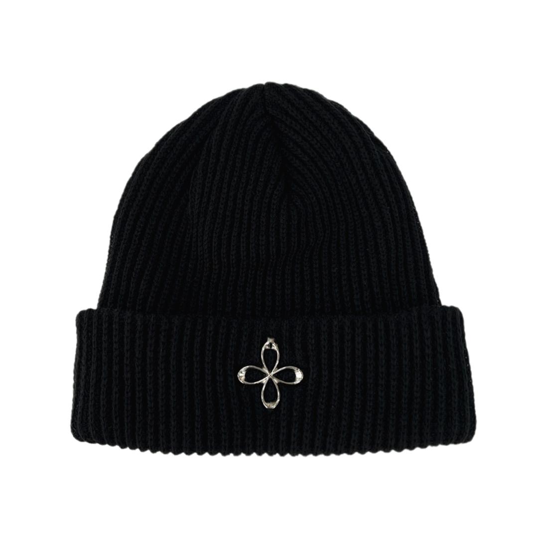 surgery clover logo beanie ver.2 'black'