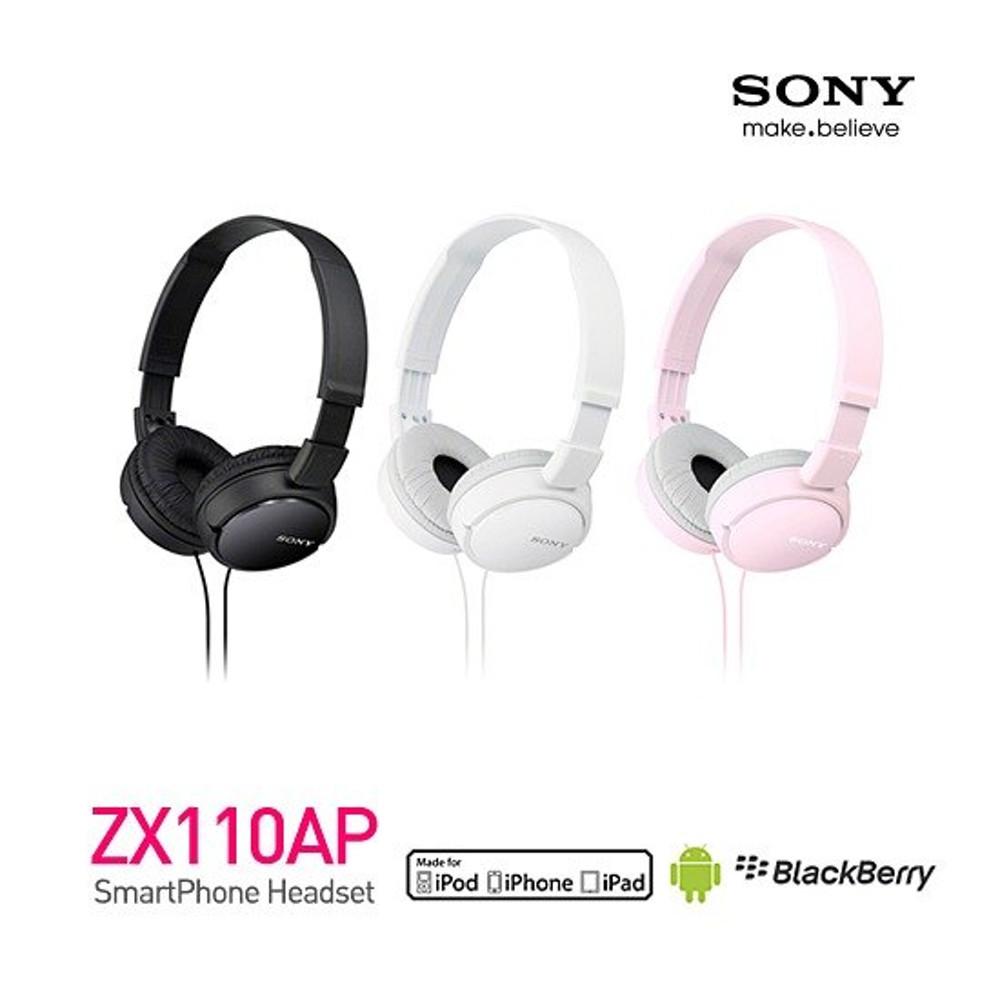 소니 유선 헤드폰 MDR-ZX110AP / 헤드셋