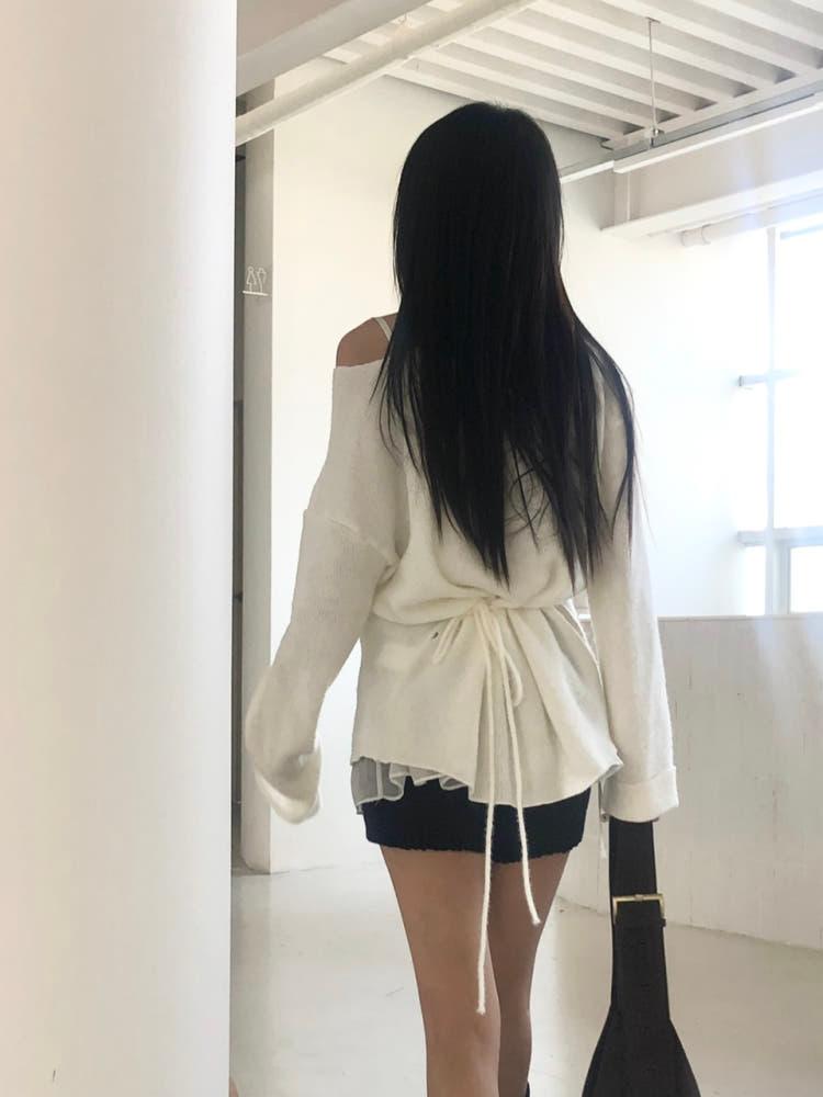 loose strap knit