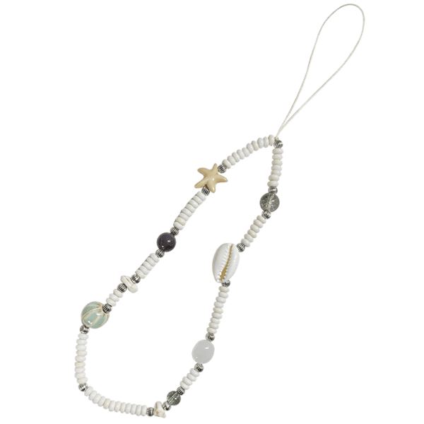 (summerdreamer) White Sea Shell Strap