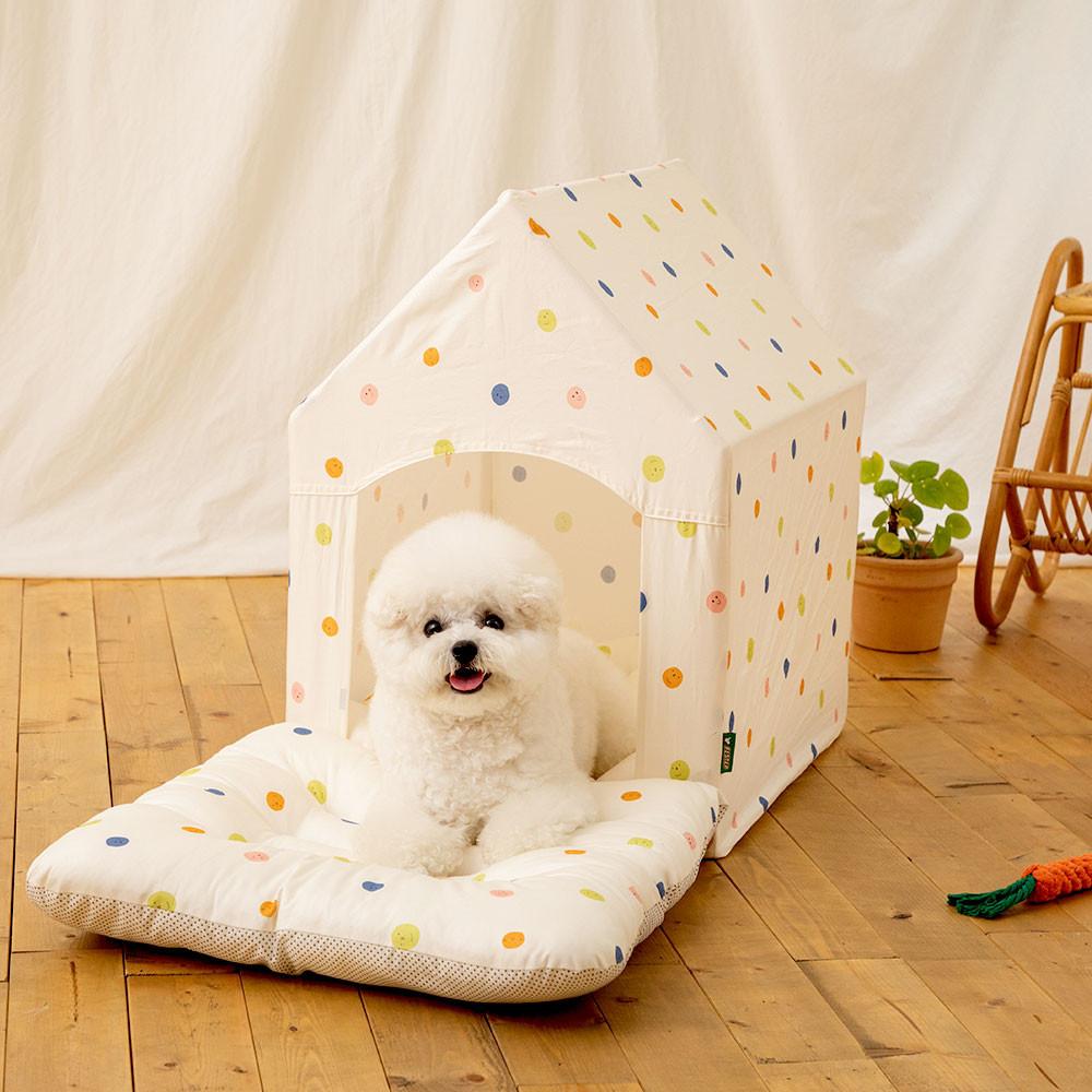 페스텝 사계절 아늑한 강아지집 펫라이프 애견하우스 강아지텐트
