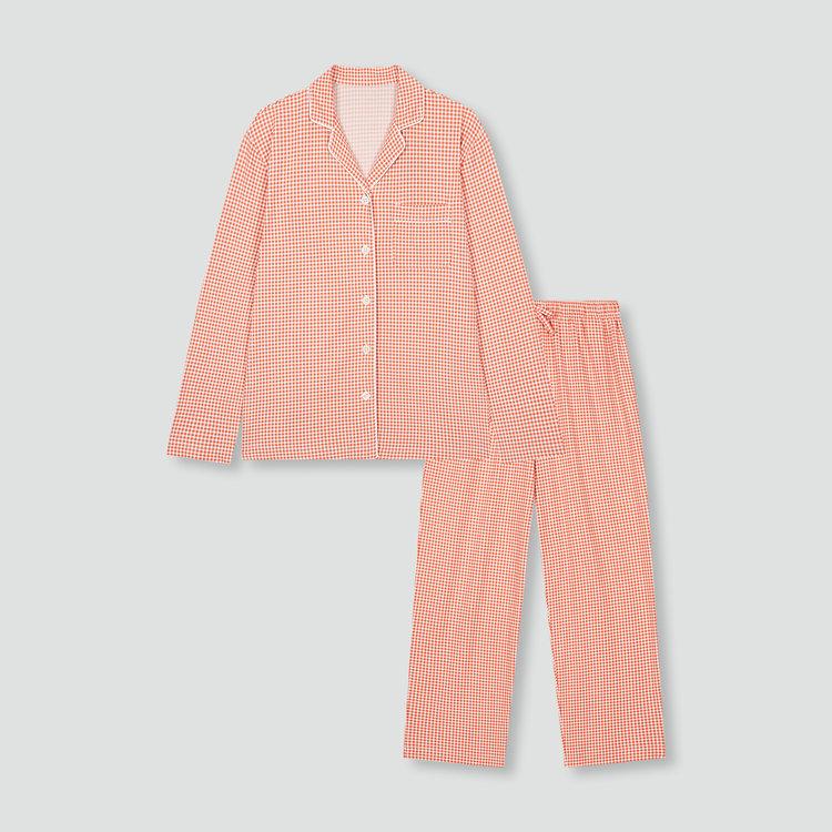 여 피치스킨 10부 파자마 세트