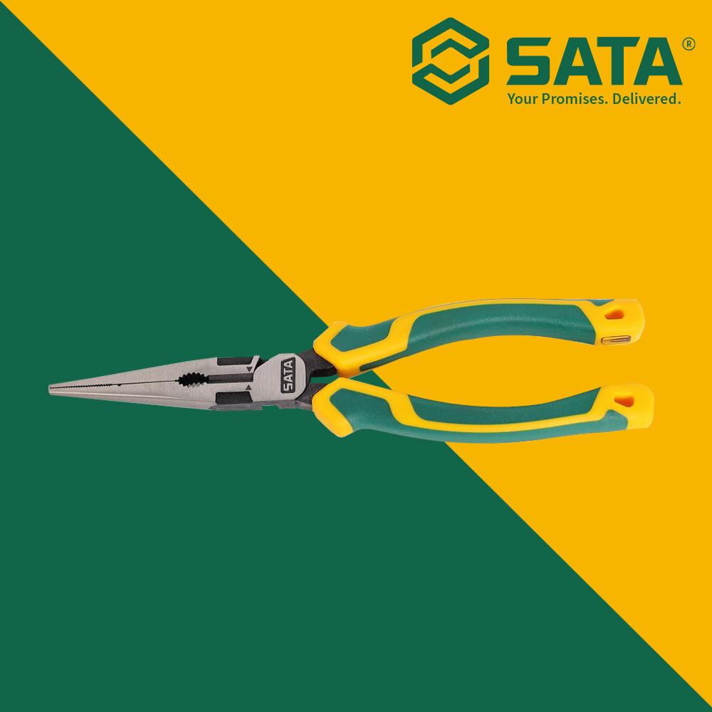 사타 프리미엄 롱노우즈 플라이어 8인치 70122D