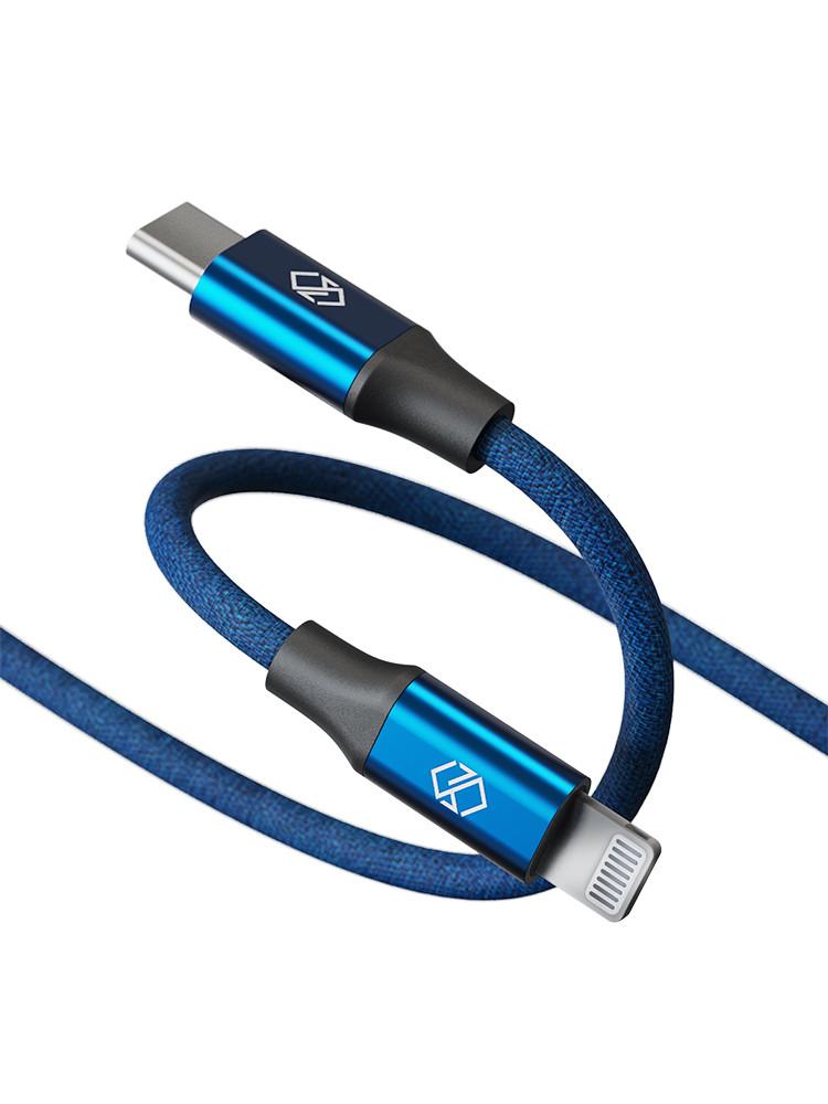 신지모루 더치패브릭 C to 라이트닝 PD 고속충전 아이폰케이블