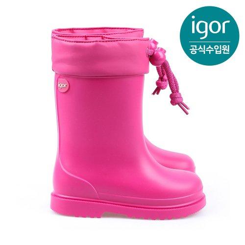 츄포 레인부츠 핫핑크