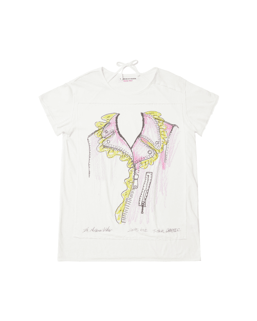 ARCHIVE HALTERNECK T-SHIRT (WHITE)