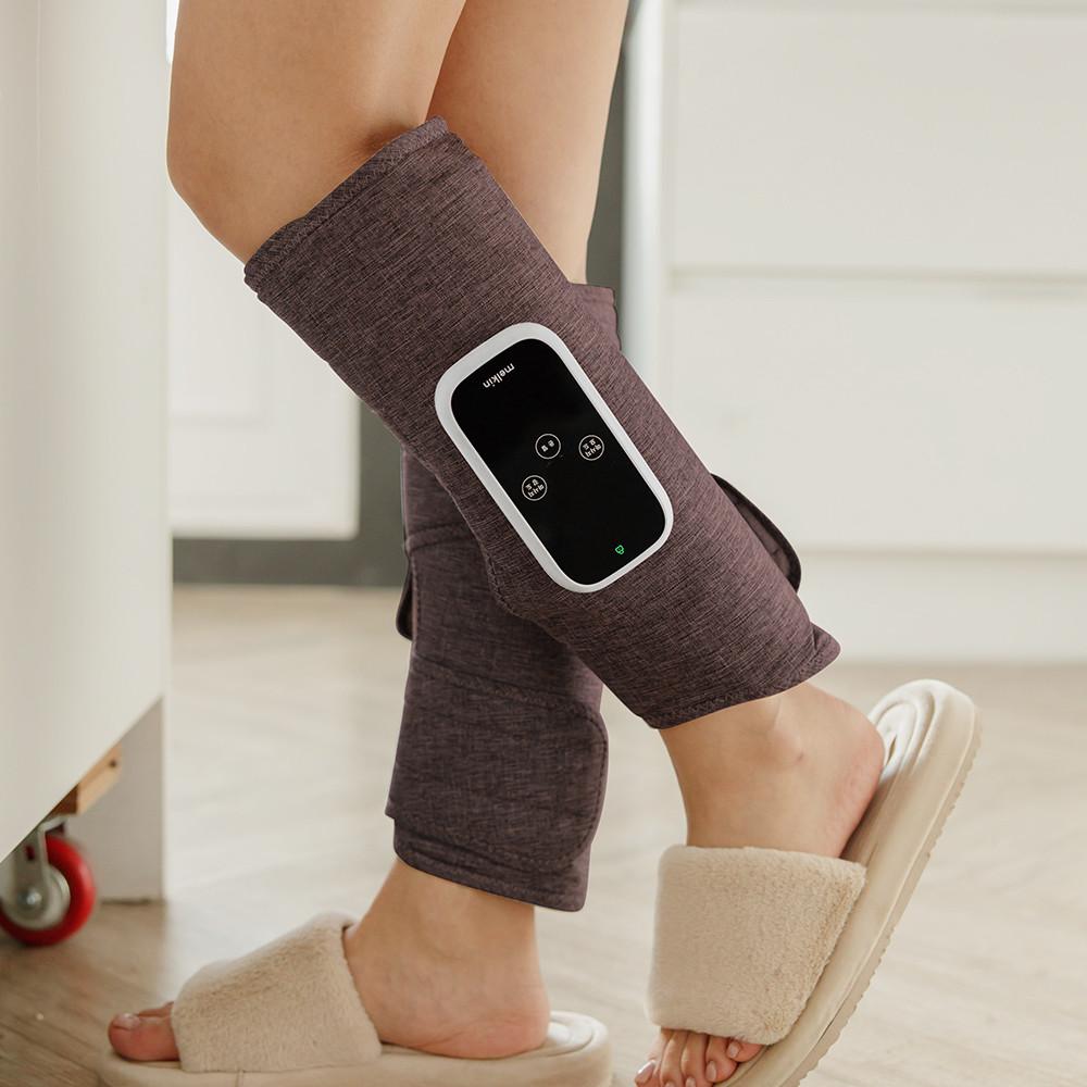 멜킨 공기압 종아리 마사지기 무선 엘프리 온열 다리 안마기 붓기 임산부 부모님 선물