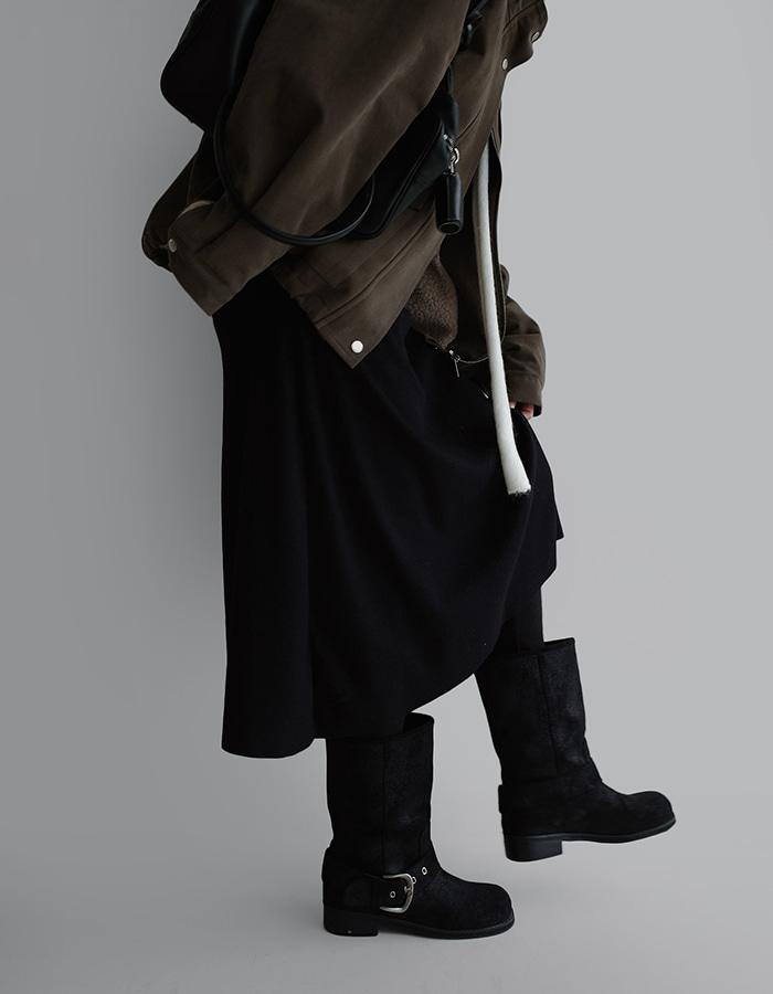 라룸 세이지기모스커트