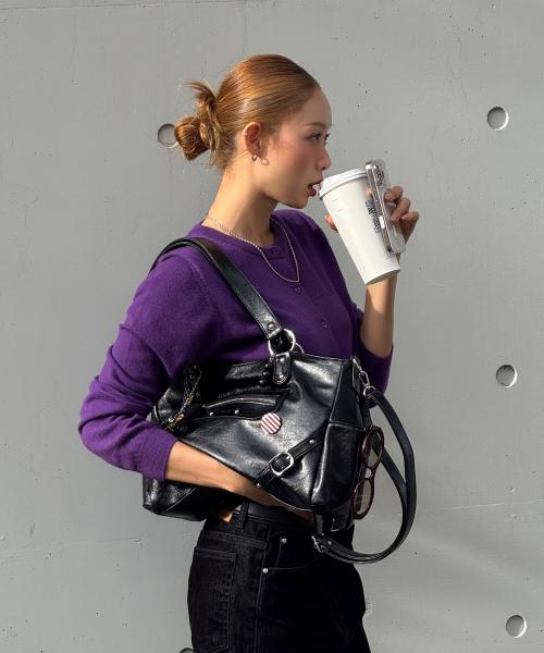 ANC STUD RING BAG_6COLOR