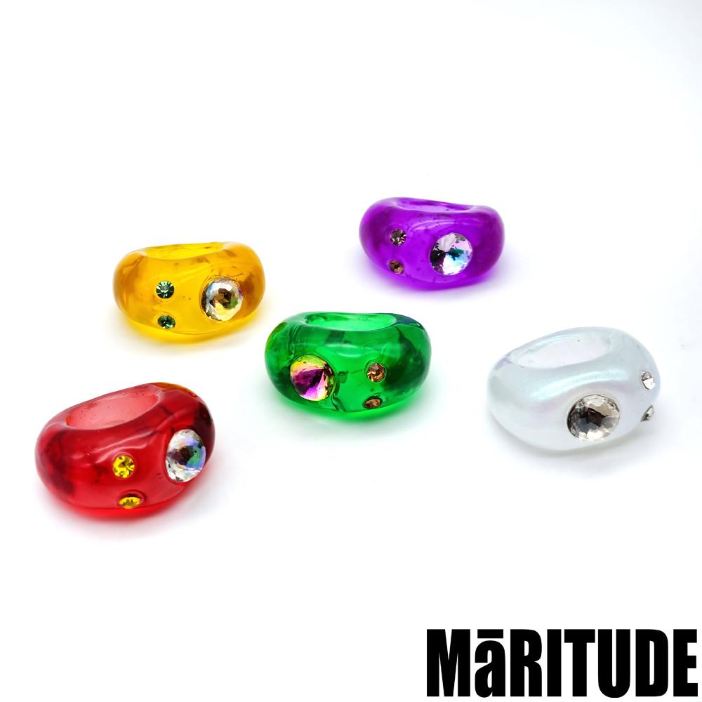 POP'S RINGS clear ver. (5color)