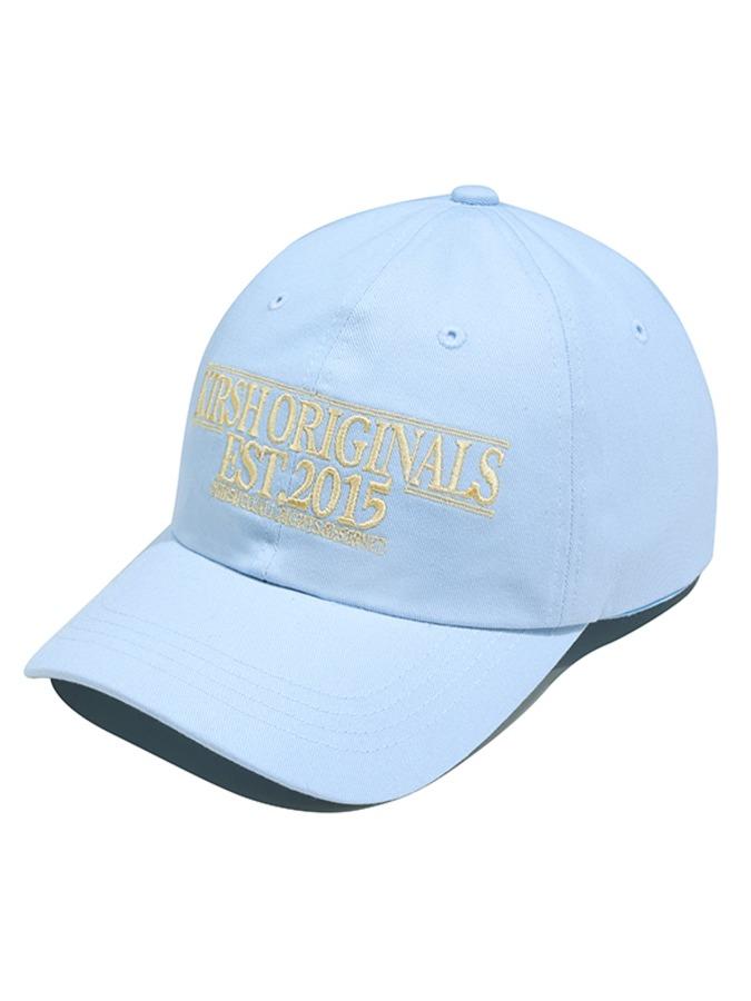 키르시 워딩 로고 볼캡 [블루]