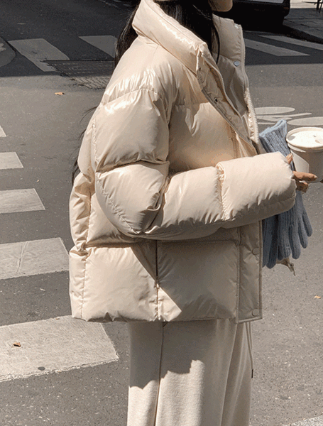 베니토 [🏅팝업BEST🏅/뉴컬러추가/시험성적서첨부/브랜드공장제작✨/4천장돌파/부해보임X][made]Be label 프리미엄 숏 패딩  (가을/간절기/데일리/겨울/겨울패딩/여성패딩/숏패딩/여자숏패딩/데일리//오리털)