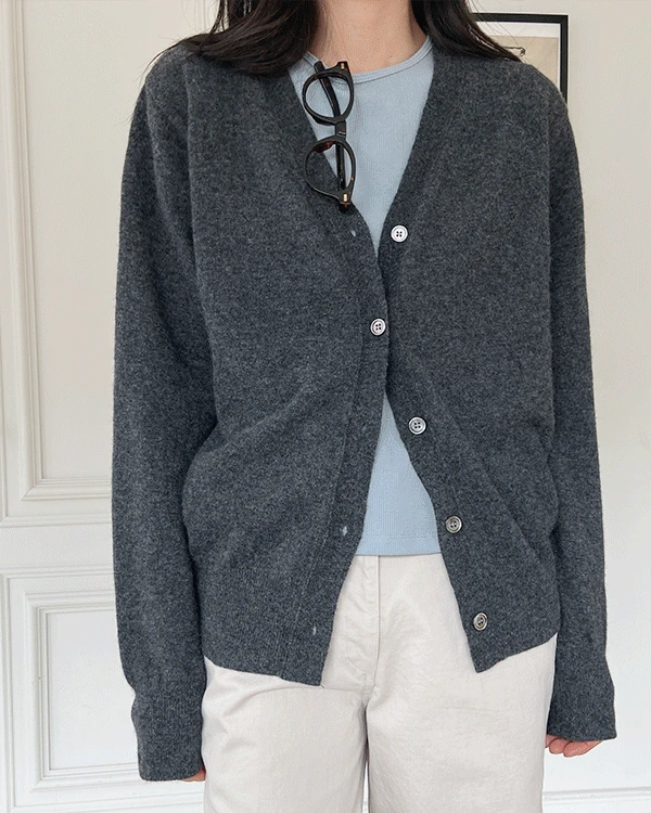 이루 캐시미어 가디건(M)