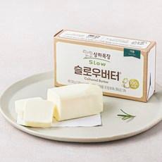 상하목장 슬로우 가염버터, 100g, 2개