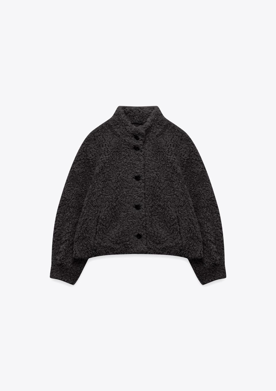 하프넥 보아 후리스 자켓(MAFDJK13CBK)