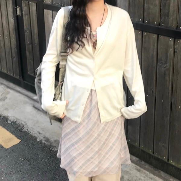 코우 체크 스커트 ( cou check skirt )