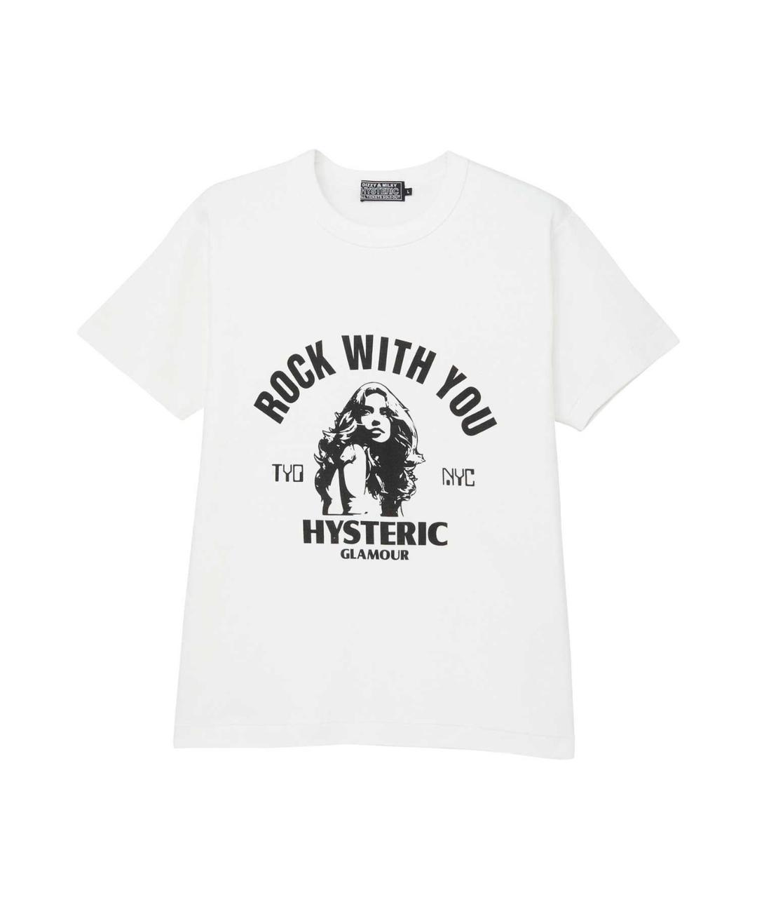 ROCK W YOU Tシャツ|HYSTERIC GLAMOUR MEN | HYSTERIC GLAMOUR ONLINE STORE ヒステリックグラマーオンラインストア