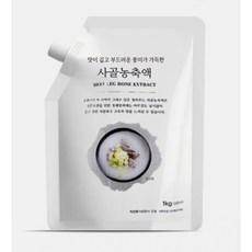 청록푸드 사골농축액 엑기스 1kg 육수 60Brix
