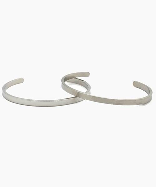 Surgical steel 4mm bangle