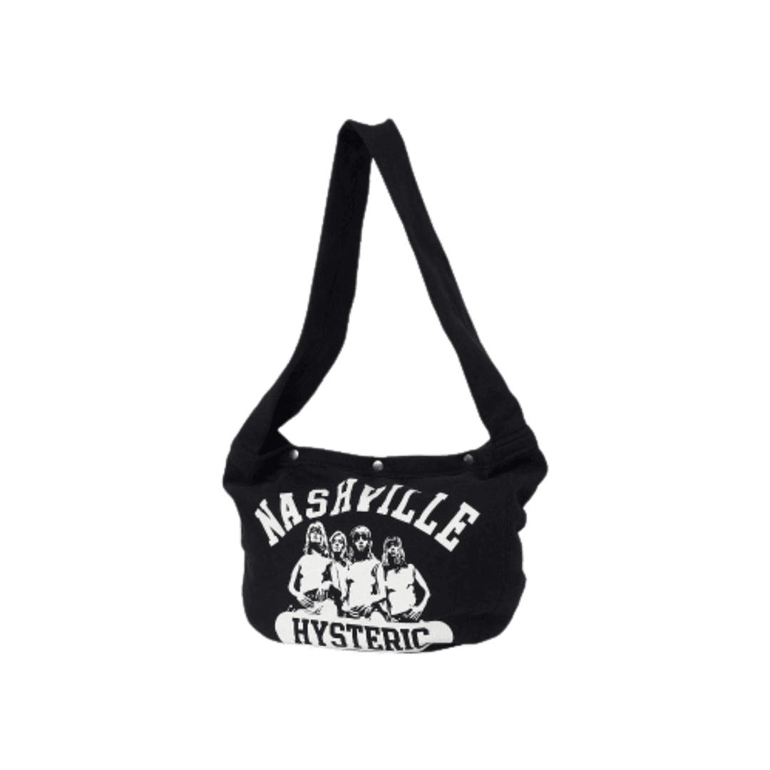 (W) Hysteric Glamour Nashville Sweat News Paper Bag Black