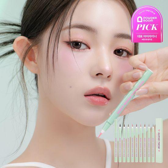 메리몽드 슈퍼트임 펜 아이라이너 9 COLORS