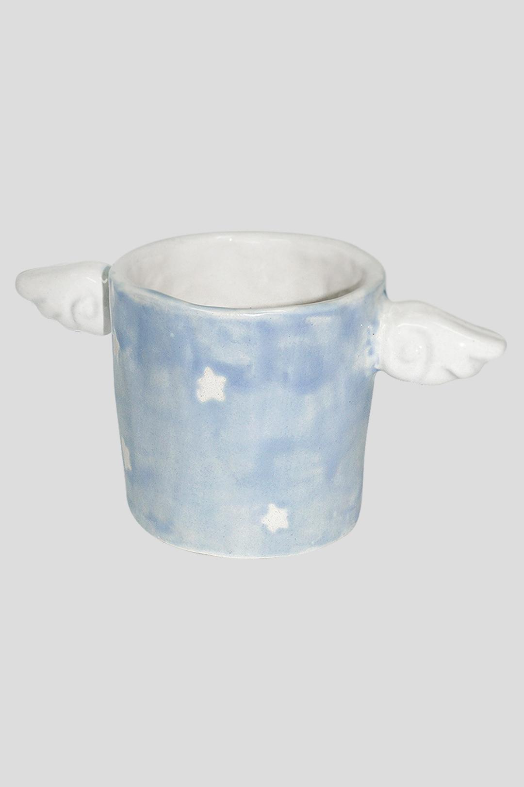 lucky angel cup blue