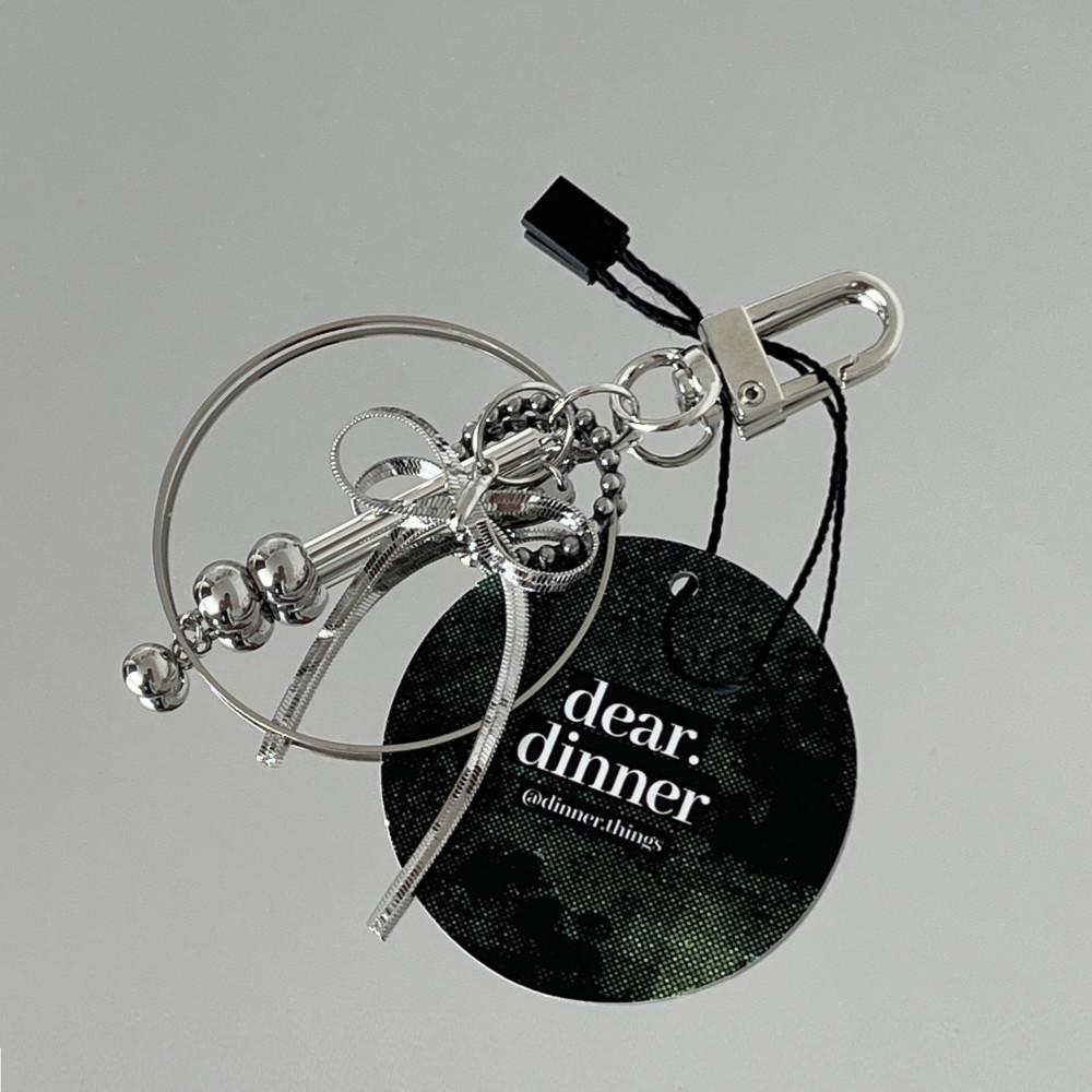 Ribbon keyring #y2k