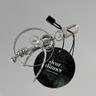 Ribbon keyring #y2k