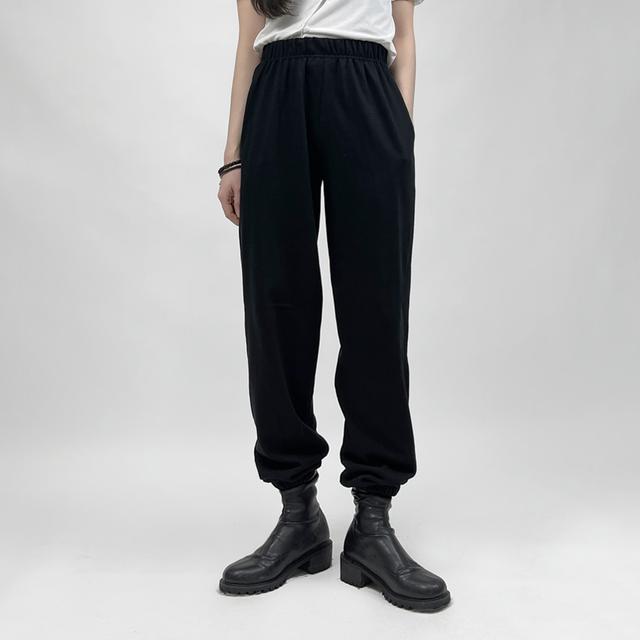 ★Angelnumber555★Angelic sweat pants Black/Grey Angelnumber555 Angelic sweat pants Black - 위시버킷