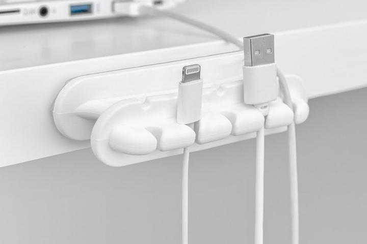 케이블 정리 홀더 5구