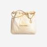 Chanel 22 Medium Handbag Pearly Shaded Calfskin & Gold Ecru