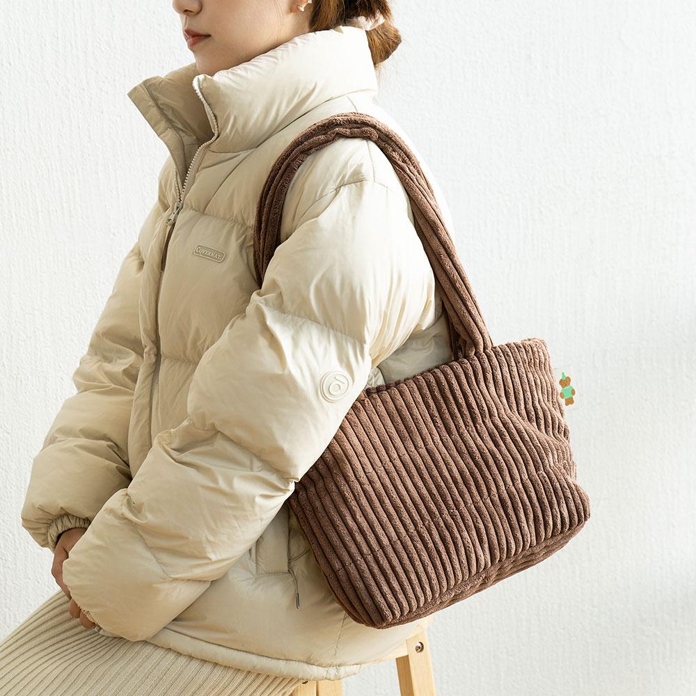 코듀로이백_브라운