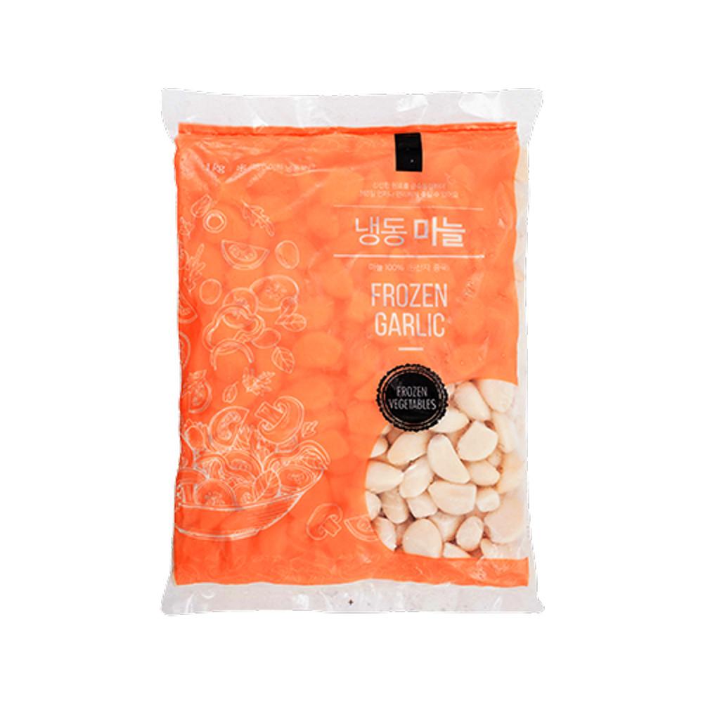 글로벌 냉동 깐마늘 1kg [원산지:중국]