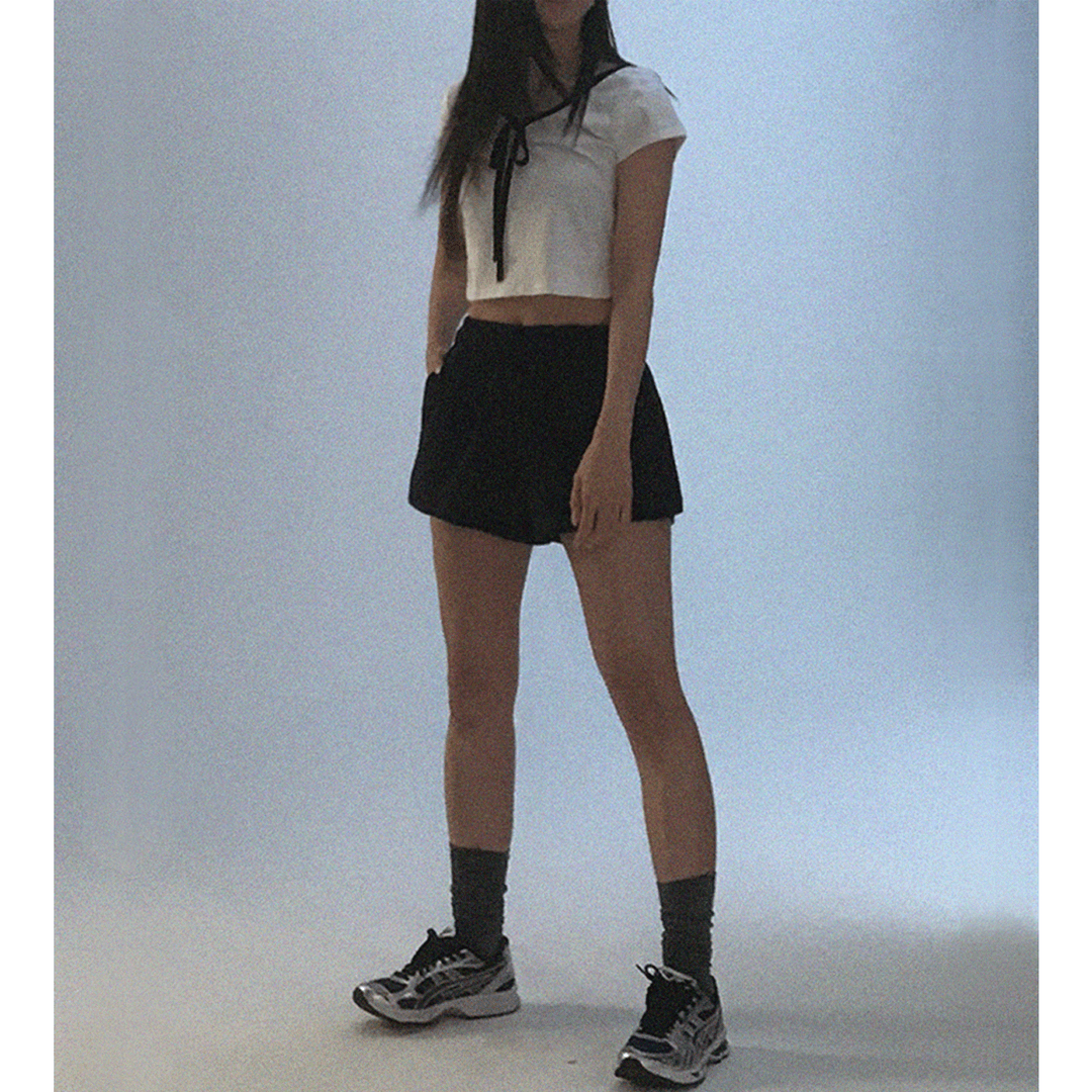 Toute Crop Tee [Cream White]