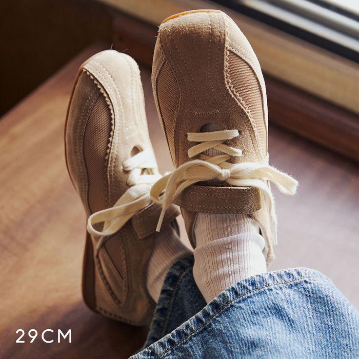 [29EDITION][With 혜정] PINKING MARY JANE SNEAKERS / BEIGE