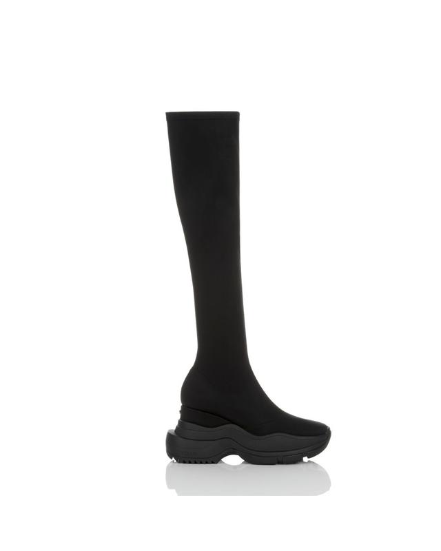 靴 yello Futura Mid Heel Sneakers yello Futura Mid Heel Sneakers