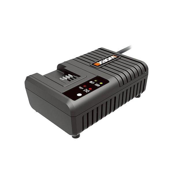 [신세계몰]웍스 WORX 오렌지 20V 급속충전기 WA3867 배터리 충전 2.0/4.0