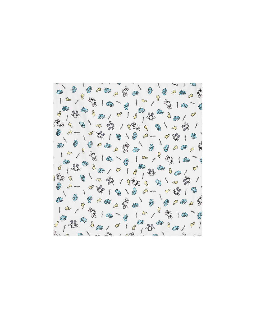 Mini Fairies Scarf White
