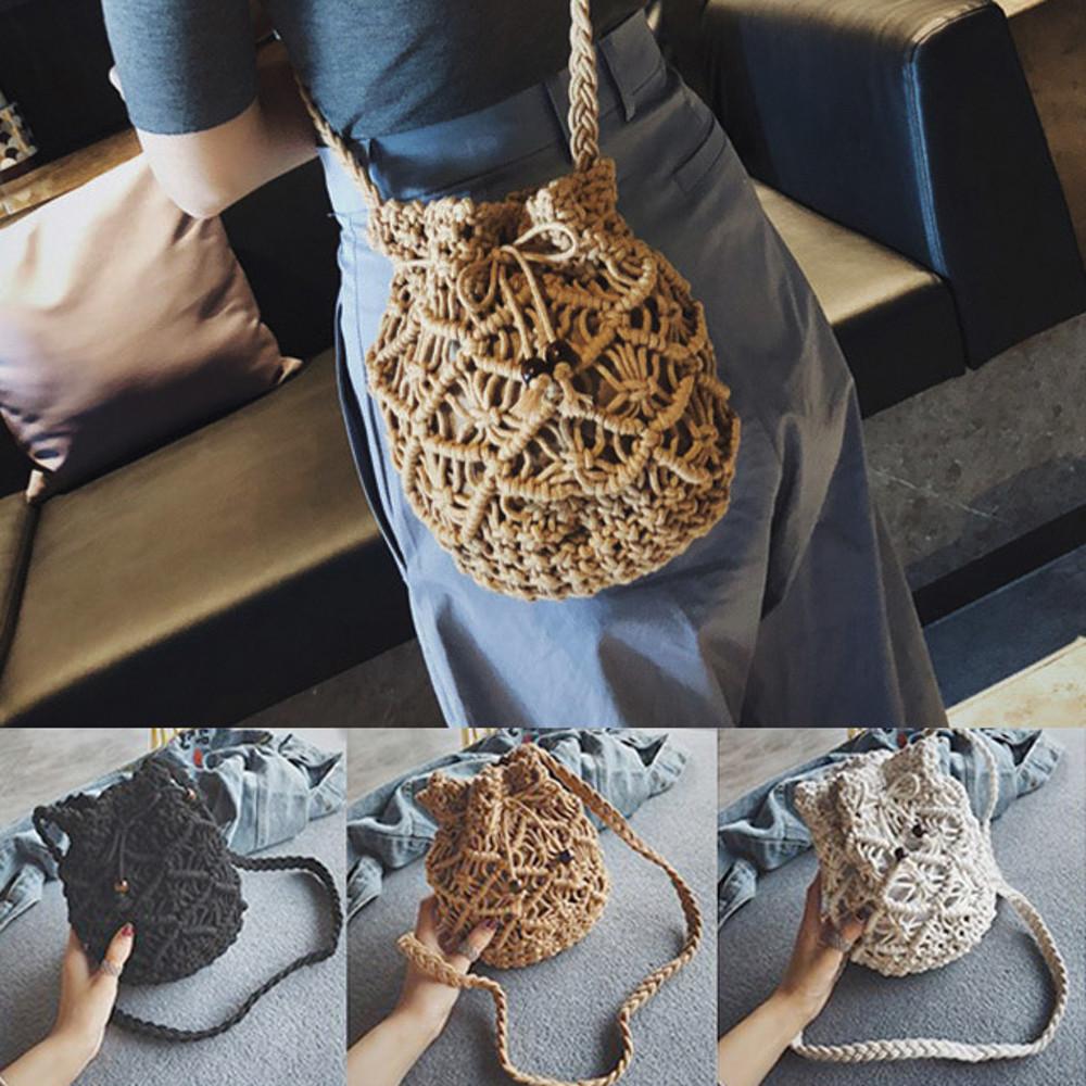 왕골가방 라피아백 복조리 미니 라탄백