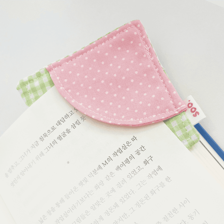 커다란 수박 한조각 책갈피